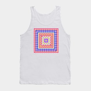 Geometric bandana Tank Top